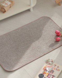 베이직 미끄럼방지 발매트 (마지막 1개 - 소사이즈 브라운)