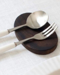 솔리드우드 커트러리 받침