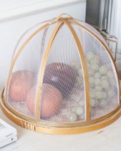 위글리 대나무 커버 채반 - 메시