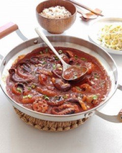 로티 우드핸들 부대찌개 냄비