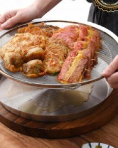 베른 받침있는 스테인레스 채반