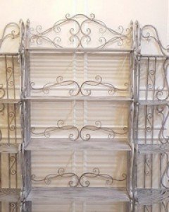 쉐비 레나토 4단 인테리어선반 - 그레이