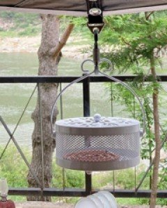 크로바 칼라 모기향 거치대