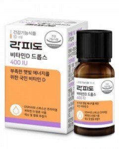 [에프앤디넷] 락피도 비타민D드롭스 400iu 10ml