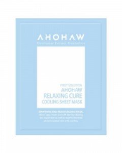 [AHOHAW] 아오와 릴렉싱큐어 쿨링 시트 마스크 10매