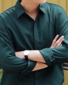 Monotone loose fit romance Shirt 50(95-105) * 52(105-110)