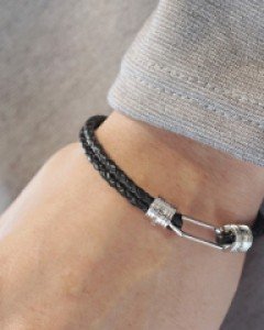 Electric Leather bracelet