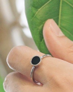 2type Black surgical ring