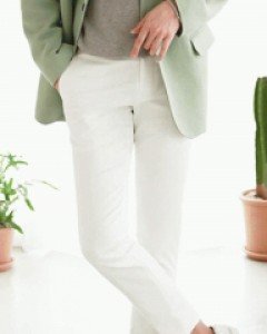 Liz Modern BASIC Cotton Pants S~XL(28 ~ 34)
