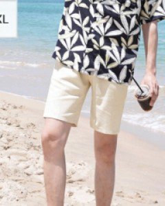 Bayville Planning Banding Shorts M~3XL(28~38)