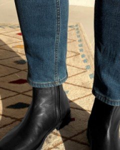 Baron Cowhide Chelsea boots 240mm~285mm