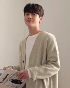 Monterey Plain cardigan F size(95 to 105)