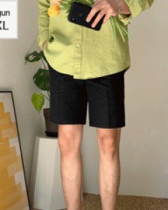 Linen Deodorant Banding Shorts S~3XL(28~38)