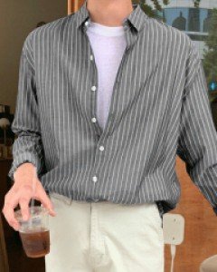 Muffin Summer Stripe Shirt 50~52(95 to 105)