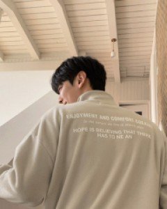 Soft control half zip-up fleece F size(95 to 105)