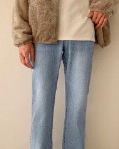 Pawanteen Straight Denim Pants S~XL(28~34)