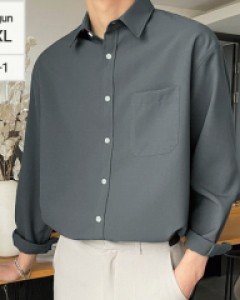 [1+1] Thanksgiving Standard Wrinkle Free Shirt M~2XL(95 to 115) [BIG SIZE product]