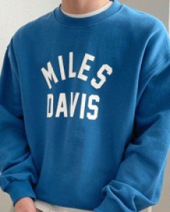 My Watson lettering sweatshirt F size(95 to 105)