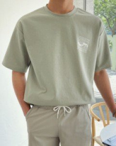 Tello Bag Printing Cotton short sleeved T-shirt F size(95 to 105)