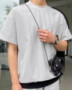 Summer Rustle string short sleeved T-shirt F size(95 to 105)