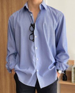 Anov Stripe Shirt .F size(95 to 105)