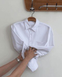 Wrinkle-free shirt 2~3(95 to 105)