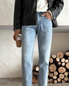 Cozit Slim straight fit Denim pants S~XL(28~34)