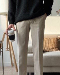 Comfortable Eld napping Banding Slacks M~XL(28~34)