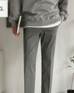 Betaine Half-Banding Cotton Pants S~2XL(28-36)