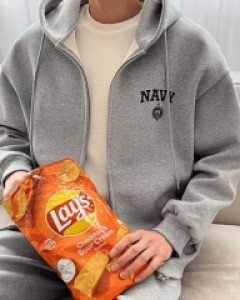Levin double Hoodies zip up F size(95 to 105)