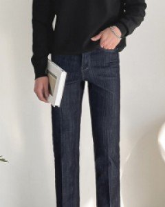 Verdin Straight raw denim Denim pants S~XL(28~34)