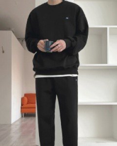 Pillow embroidery patch sweatshirt set F size(95 to 105)