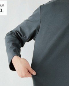 Ponte layered Over fit Long Sleeve M~2XL(95 to 115)