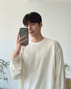 Alderfie Over fit Bokashi Knit F size(95-110)