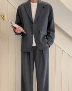 Scarlett Over fit single jacket set F size(95-110)