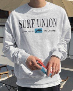 Praon Printing sweatshirt F size(95 to 105)