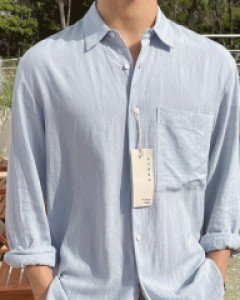 Annex Over fit Linen Shirt M~L(95-110)
