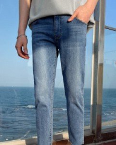 Hupin Slim Cutting jeans S~XL(28~34)