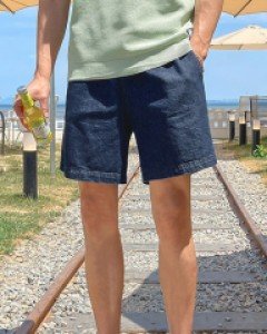 Munselt Harp Banding Denim Pants M~L(32~34)