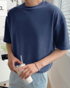 Seonic 11color Over fit short sleeved T-shirt F size~5XL(95~125) [OVER-FIT]