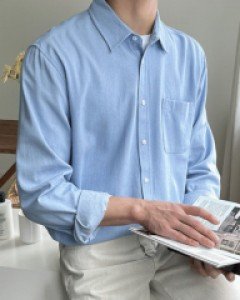 Le Delt Washing Denim Shirt 50~54(95-110)