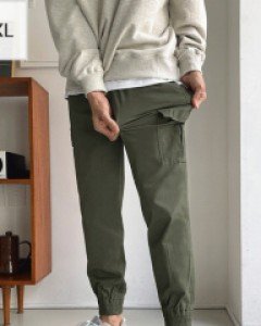 Warm Heat Stretch Cargo Jogger Pants M~2XL(28-36)