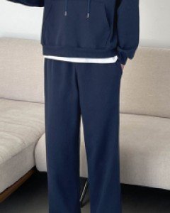 Loose double waffle Banding Pants F size(28~32)