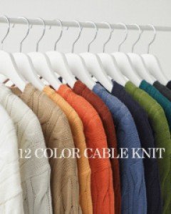 Cable 12COLOR Essential Knit F size(95 to 105)