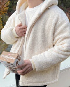 Soft Heavy Dumble Hood Jumper F size(95-110)