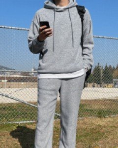 Comfortable Planning Fleece Set M~XL(100~115)