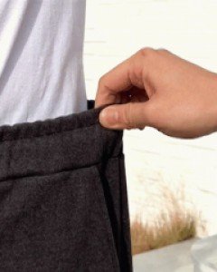 Good Touch Wide napping Banding Pants M~L(30~34)