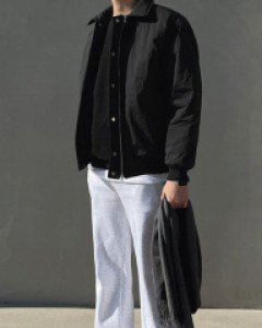 Closing Off Aviation Jacket Jumper M~L(95 to 105)