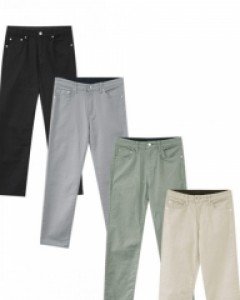 Hidden bending hands Washing cotton pants S~XL(28-36)