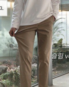 2TYPE Spandex Banding Pants for daily comfort S~4XL(28~42) [BIG SIZE product]